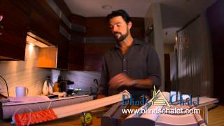 Installing Your Custom Made Blinds Chalet Window Coverings Featuring John Gidding [upl. by Butte]