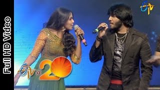 Smitha amp Noel Sean Performance Baha Kiliki Song in Viajaywada ETV  20 Celebrations [upl. by Klecka]