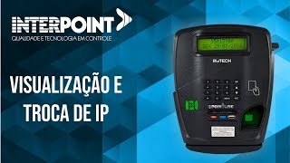 Visualização e troca de IP no Relógio Ipointline [upl. by Eliseo696]