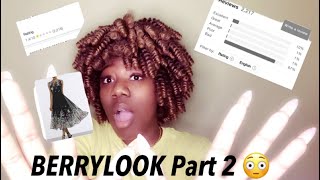 BERRYLOOK Review Part 2 Something You Need To Know UPDATE [upl. by Anitan672]