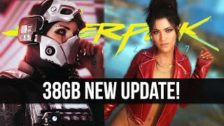 Cyberpunk 2077 Just Got a 38GB New 201 Update [upl. by Marzi]