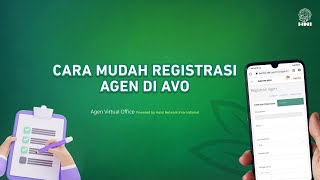 Tutorial AVO Registrasi Agen di AVO  HNI  HNI Tutorial [upl. by Clarence892]