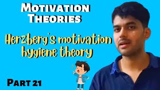 Herzbergs two factor theory  Motivation Theories [upl. by Haley]