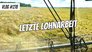 Vlog 270 Letzte Lohnarbeit Lupinen dreschen [upl. by Annauj844]