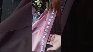 New trick attached the joint lace ♥️♥️♥️ sewing fashion viral [upl. by Sall66]