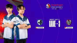 Game  3 Ai Esports vs Alter Ego  Snapdragon Pro Series [upl. by Hardden]