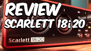 REVIEW Focusrite Scarlett 18i20  BR [upl. by Stubstad]