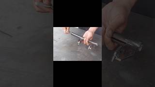 how to make a very simple diy metal clamp at home steelwelding clamp [upl. by Bella507]