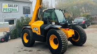 Ładowarka teleskopowa JCB 53170 Agri 2016 rok 1125 motogodzin jak nowa prezentacja PESTROL [upl. by Elyad]