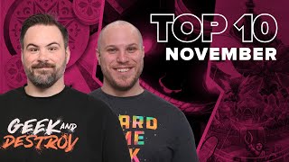 Top 10 Hottest Board Games November 2024  The Best of BGG [upl. by Sirah]