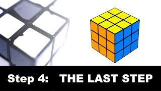 Step 4 Complete your Rubiks Cube solving the yellow corners [upl. by Moscow]