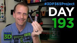 3DP365Project  Day 193  3DPrinted Sanding Sticks  MatterHackers amp gCreate [upl. by Rj295]