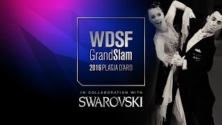 Sodeika  Zukauskaite LTU  2016 GS STD Platja dAro  R2 W  DanceSport Total [upl. by Aicertal]