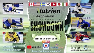 Silvana Tirinzoni vs Penny Barker  Draw 3  Nutrien Ag Solutions Western Showdown [upl. by Marisa]