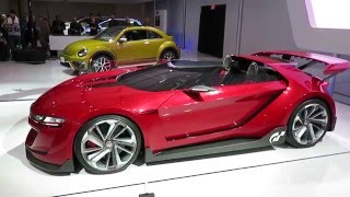 Volkswagen GTI Roadster Introduction Specs Walkaround at The 2016 Canadian International Auto Show [upl. by Nessi]