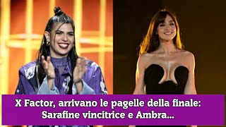 X Factor arrivano le pagelle della finale Sarafine vincitrice e Ambra [upl. by Whale373]