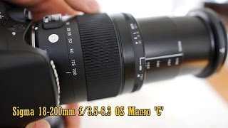 Sigma 18200mm f3563 OS Macro C lens review with samples [upl. by Secor]