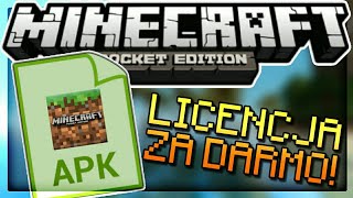 PORADNIK PŁATNA LICENCJA DO MINECRAFT POCKET EDITION za DARMO  Minecraft PE Po Polsku [upl. by Ela158]