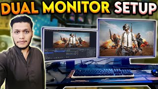 How to Connect Dual Monitors to Your Gaming PC Like a Pro 😎 [upl. by Naols]