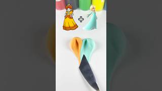 Princess Daisy  Rosalina  satisfying supermario clay [upl. by Pearlman]