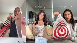 Summer shopping haul  TikTok compilation [upl. by Illib16]