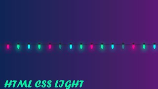 AMAZING LIGHT USING HTML CSS DO YOU KNOW THIS DESIGNpinkweb0 html css [upl. by Daeriam]