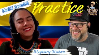 Practicing and ￼Reflecting on my Spanish Journey with Stephany from Colombia 🇨🇴 [upl. by Irrac500]