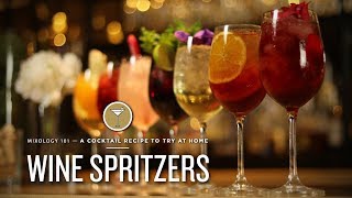 Mixology 101  Wine Spritzers [upl. by Tomkins893]