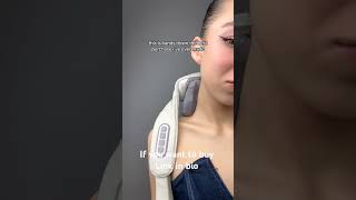 Neck massager link in bio neckmassager bestneckmassager bestneckmasggaer trendingviralvideo [upl. by Rosen292]