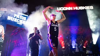 UCONN BASKETBALL PLAYER INTROS  2024 First Night [upl. by Pelagi]