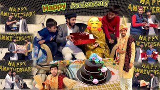 My First Wedding Anniversary 😍 Buhaat Sare Gifts Mile  Zohaib Pendu  Zohaib Sabir Vlogs [upl. by Une369]