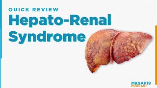 HepatoRenal Syndrome  A Quick Overview [upl. by Akeinahs]