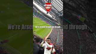 New Arsenal Chant  Arsenal 00 Manchester City football wearethearsenal premierleague arsenal [upl. by Aissilem]