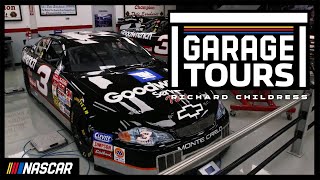 Richard Childress tours the RCR museum and his Dale Earnhardt Sr collection NASCAR Garage Tour [upl. by Assirrac]