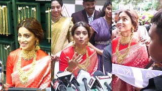 Actress Shriya Saran Launches Kriya Jewellers at KPHB  Shriya Saran Latest  maatvfilms [upl. by Wahlstrom]