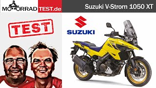 Suzuki VStrom 1050 XT  TEST deutsch [upl. by Ahseined340]