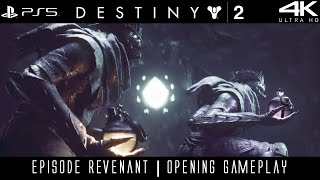 Destiny 2  Episode Revenant  Opening Gameplay [upl. by Orpah]