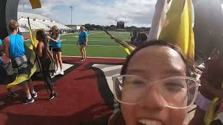 Pearland HS Marching Band 2023 “Illuminate” Color Guard Headcam [upl. by Carline346]