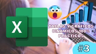 3 😱 Tablas y Gráficos Dinámicos 100 Prácticos 📊 Excel en Minutos [upl. by Aneela589]