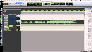 Pro Tools TUTORIAL Fade Tip 2  Fade All Clips One Track [upl. by Adnola477]