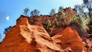 Roussillon  Sentier des Ocres Provence France HD videoturystaeu [upl. by Koslo]