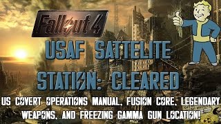 Fallout 4  USAF Satellite Station Fusion Core and Covert Operations Manual [upl. by Harms144]