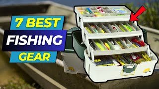 7 Best Fishing Gear Essentials you need [upl. by Flam]