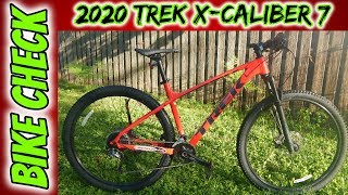 2020 Trek XCaliber 7 Mountain Bike Review and Ride  Best Entry Level XC Bike [upl. by Meuser380]