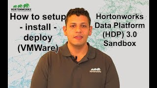 Hortonworks Sandbox Setup  Install  Deploy HDP 30 Sandbox using VMWare on macOS 2018 [upl. by Apostles904]