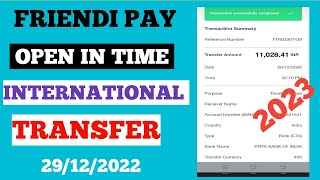 how to transfer money from friendi pay friendi pay international transfer free friendi pay limit [upl. by Earased744]