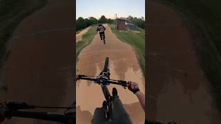 Dirtjumper amp Downhill MTB on a Bmx Track 😳 bmxracing music mtb graudebike [upl. by Nettle]