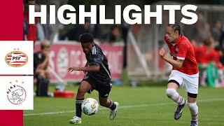 Wie wordt er kampioen 🏆  Highlights PSV O14  Ajax O14 [upl. by Corrina]