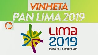 Vinheta dos Jogos PanAmericanos Lima 2019 na RecordRecord News [upl. by Litnahs15]