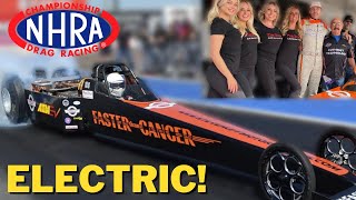 Attempting NHRA’s 1st 200 MPH Run on Batteries [upl. by Ramyar]